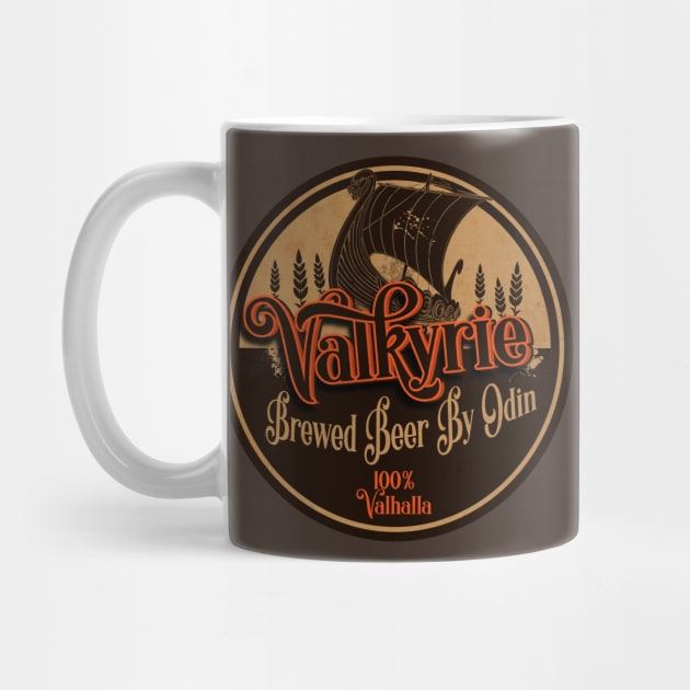 Valkyrie Brewed Beer by CTShirts